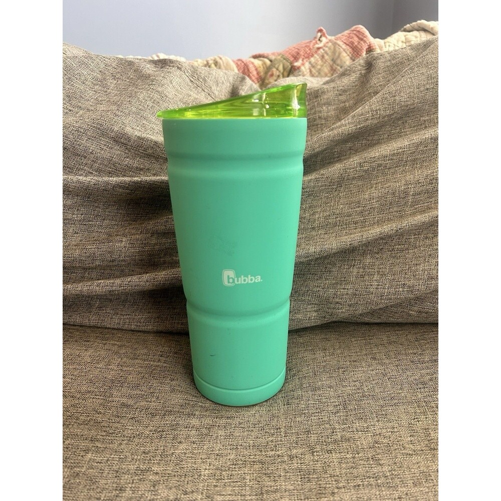 Bubba Envy S Stainless Steel Tumbler 32 Oz Teal With Green Lid